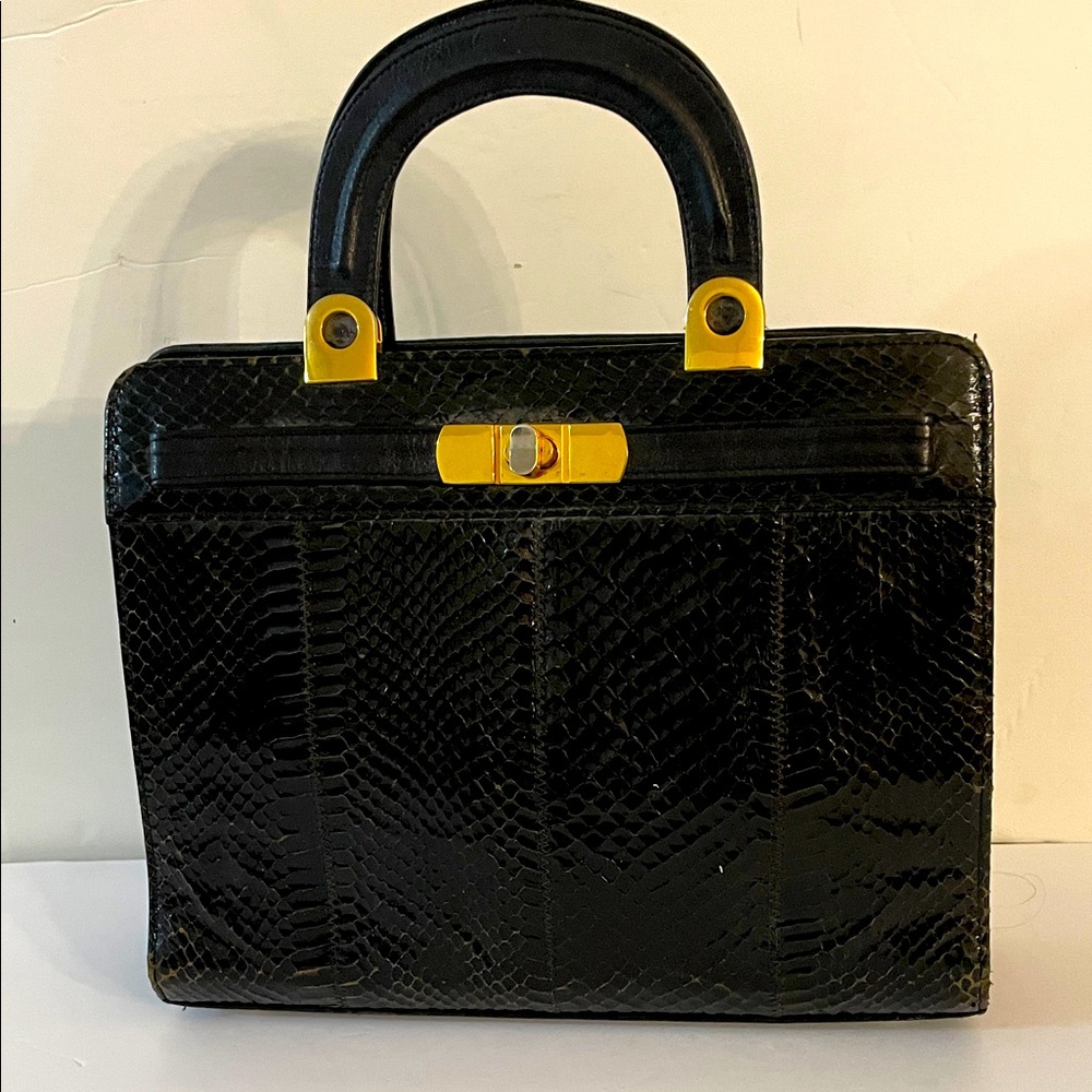 Vintage Jane Shilton  Snakeskin Handbag